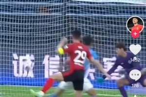 谭龙社媒：进球是送给儿子6岁的生日礼物 没赢下比赛让球迷失望了